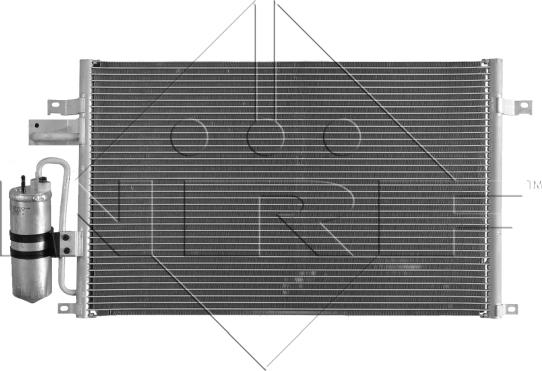 NRF  350017 - Condensatore, Climatizzatore www.autoricambit.com