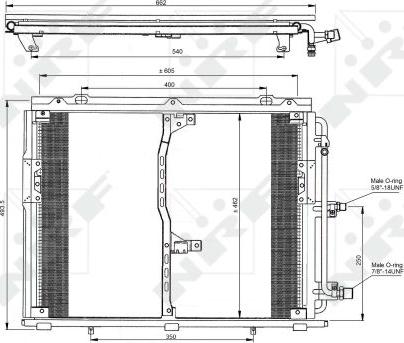 NRF 35229 - Condensatore, Climatizzatore www.autoricambit.com