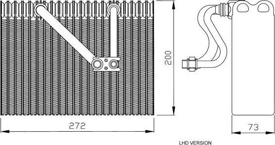 NRF 36088 - Evaporatore, Climatizzatore www.autoricambit.com