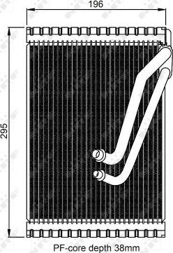 NRF 36153 - Evaporatore, Climatizzatore www.autoricambit.com