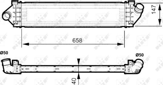 NRF 30515 - Intercooler www.autoricambit.com