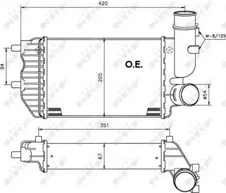 NRF 30066 - Intercooler www.autoricambit.com