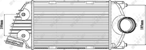 NRF 30187 - Intercooler www.autoricambit.com