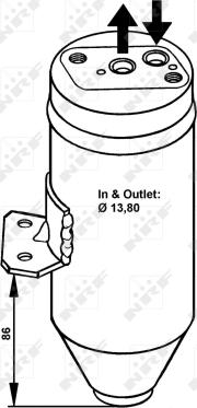 NRF 33109 - Essiccatore, Climatizzatore www.autoricambit.com