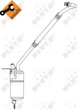 NRF 33354 - Essiccatore, Climatizzatore www.autoricambit.com