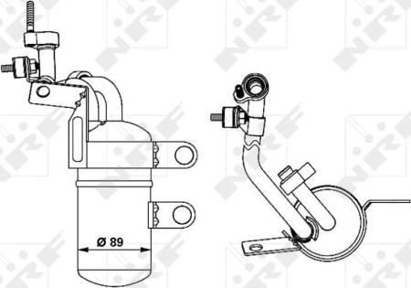 NRF 33290 - Essiccatore, Climatizzatore www.autoricambit.com