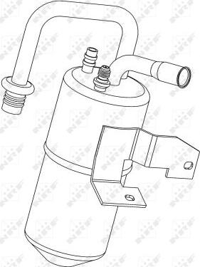 NRF 33217 - Essiccatore, Climatizzatore www.autoricambit.com