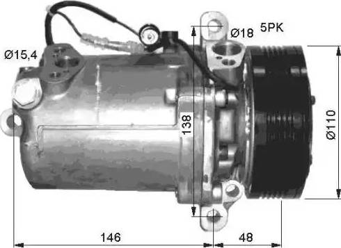 NRF 32414G - Compressore, Climatizzatore www.autoricambit.com