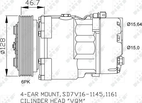 NRF 32489 - Compressore, Climatizzatore www.autoricambit.com