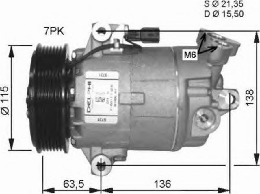 NRF 32488 - Compressore, Climatizzatore www.autoricambit.com