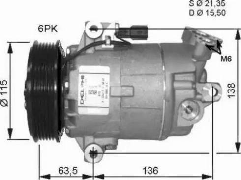 NRF 32482G - Compressore, Climatizzatore www.autoricambit.com