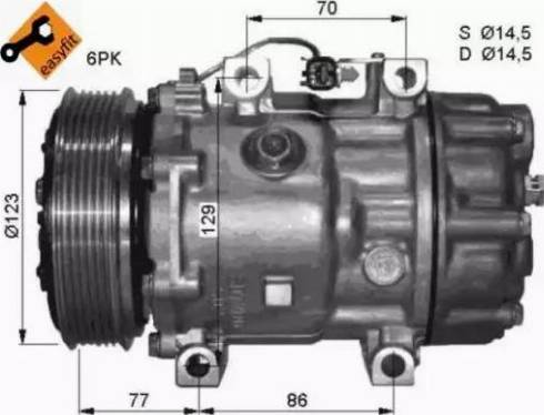 NRF 32430G - Compressore, Climatizzatore www.autoricambit.com