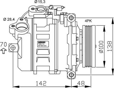 NRF 32433G - Compressore, Climatizzatore www.autoricambit.com