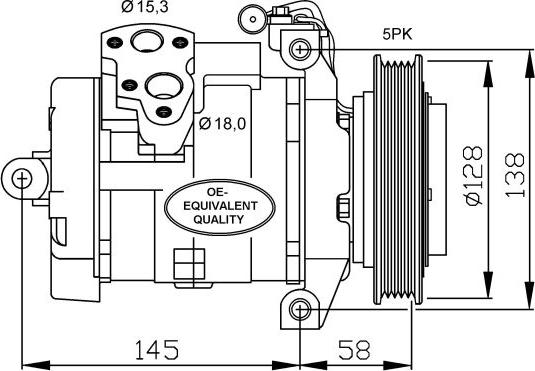 NRF 32697 - Compressore, Climatizzatore www.autoricambit.com