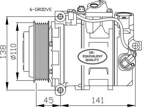 NRF 32674 - Compressore, Climatizzatore www.autoricambit.com