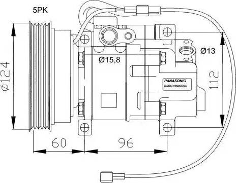 NRF 32099G - Compressore, Climatizzatore www.autoricambit.com