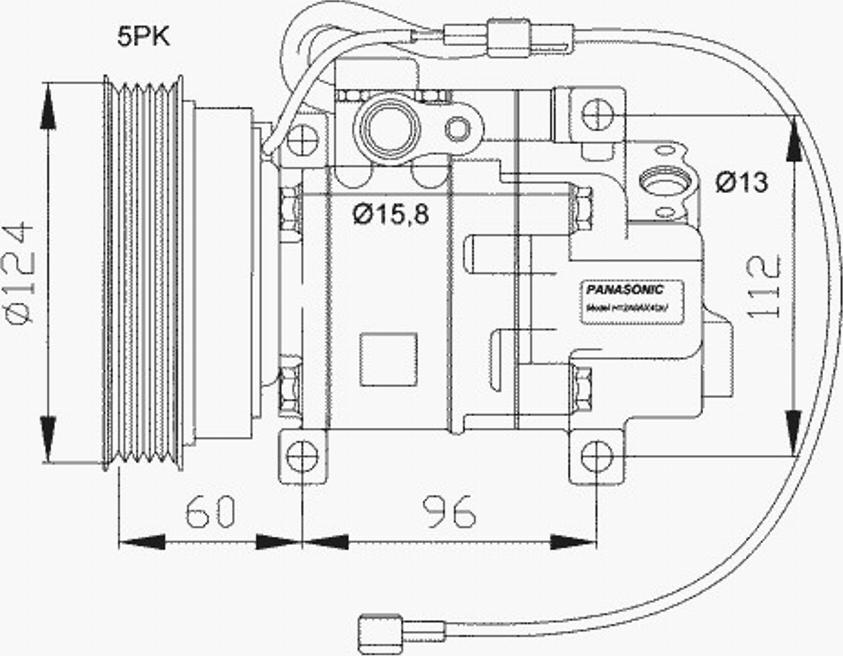 NRF 32099 - Compressore, Climatizzatore www.autoricambit.com