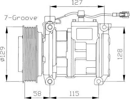 NRF 32094G - Compressore, Climatizzatore www.autoricambit.com