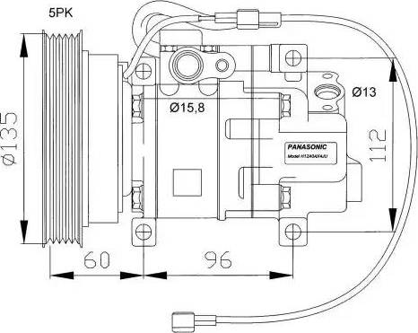 NRF 32096G - Compressore, Climatizzatore www.autoricambit.com