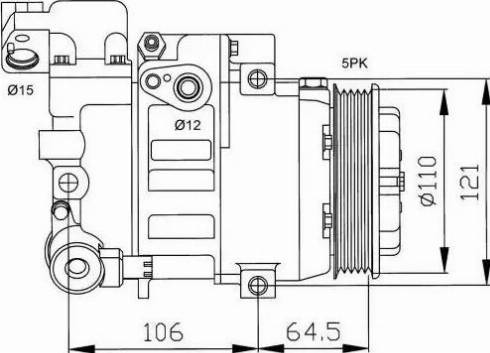 NRF 32175G - Compressore, Climatizzatore www.autoricambit.com