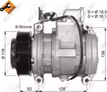 NRF 32372G - Compressore, Climatizzatore www.autoricambit.com