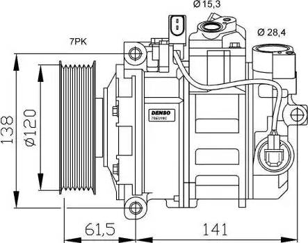 NRF 32777G - Compressore, Climatizzatore www.autoricambit.com