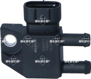 NRF 708043 - Sensore, Pressione gas scarico www.autoricambit.com