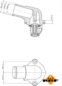 NRF 725037 - Termostato, Refrigerante www.autoricambit.com