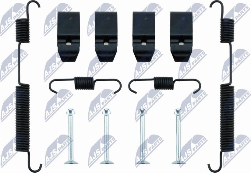 NTY HSR-HY-503 - Kit accessori, Ganasce freno stazionamento www.autoricambit.com