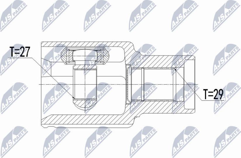 NTY NPW-FR-089 - Kit giunti, Semiasse www.autoricambit.com