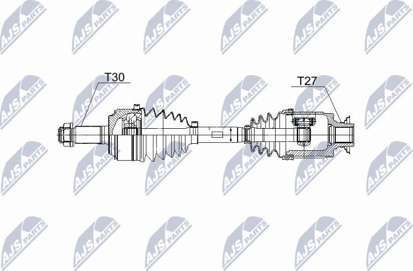 NTY NPW-HD-062 - Albero motore/Semiasse www.autoricambit.com