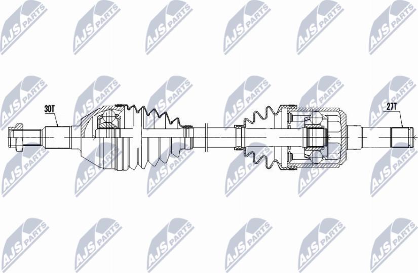 NTY NPW-PL-145 - Albero motore/Semiasse www.autoricambit.com