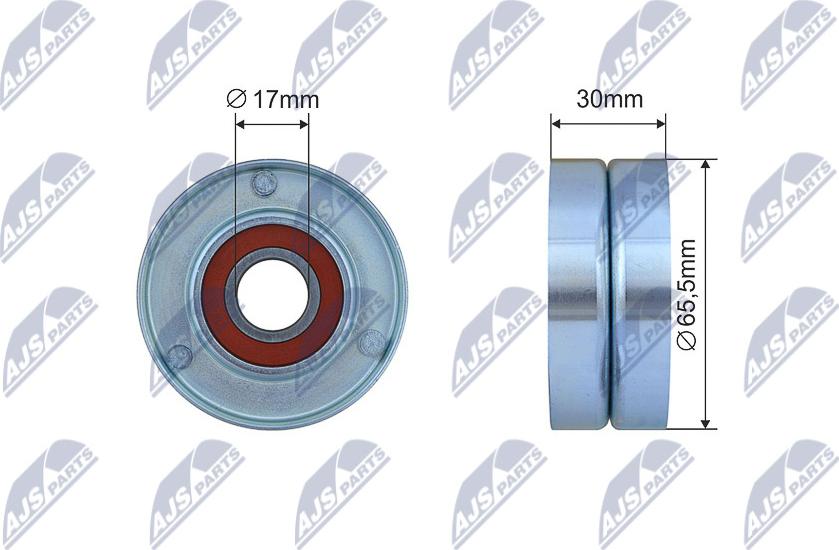 NTY RNK-FR-040 - Rullo tenditore, Cinghia trapezoidale www.autoricambit.com