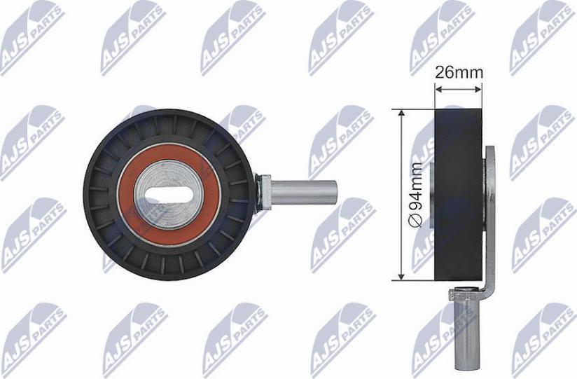 NTY RNK-RE-012 - Galoppino/Guidacinghia, Cinghia Poly-V www.autoricambit.com