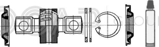 OCAP 0907578 - Kit riparazione, Braccio guida www.autoricambit.com