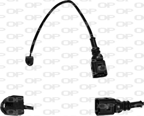 Open Parts AK3104.00 - Contatto segnalazione, Usura past. freno/mat. d'attrito www.autoricambit.com