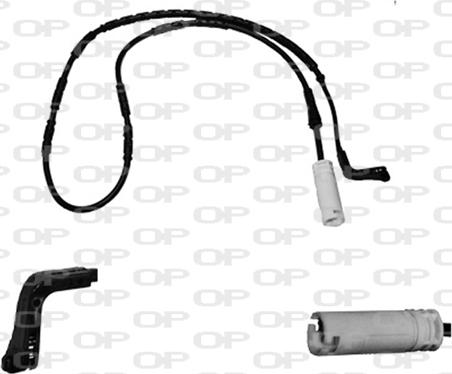 Open Parts AK3111.00 - Contatto segnalazione, Usura past. freno/mat. d'attrito www.autoricambit.com