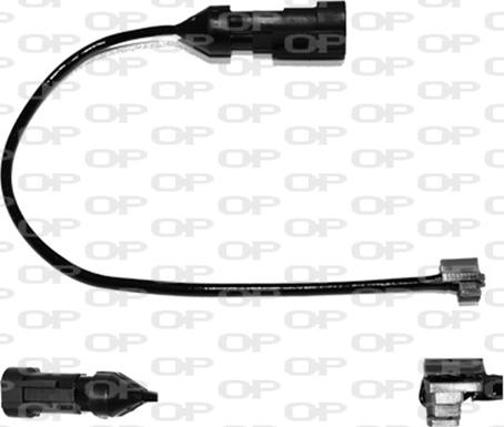 Open Parts AK3134.00 - Contatto segnalazione, Usura past. freno/mat. d'attrito www.autoricambit.com