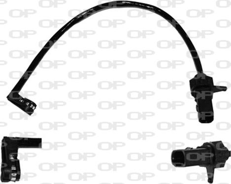 Open Parts AK3123.00 - Contatto segnalazione, Usura past. freno/mat. d'attrito www.autoricambit.com