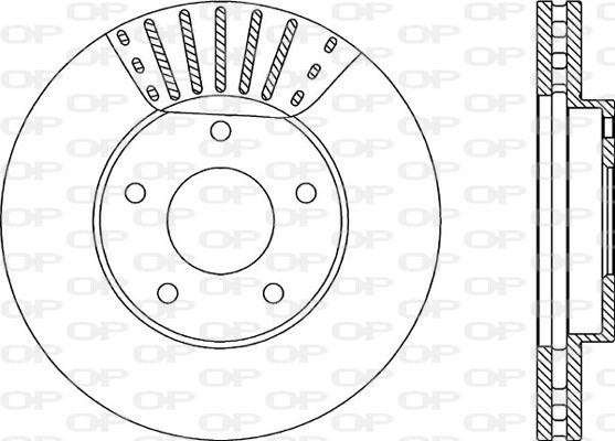 Open Parts BDA1986.20 - Discofreno www.autoricambit.com