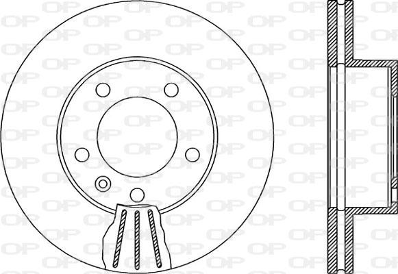 Open Parts BDA1979.20 - Discofreno www.autoricambit.com