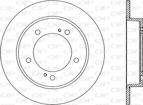 Open Parts BDA1498.10 - Discofreno www.autoricambit.com