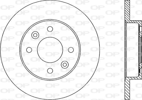 Open Parts BDA1446.10 - Discofreno www.autoricambit.com