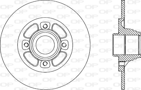 Open Parts BDA1463.10 - Discofreno www.autoricambit.com