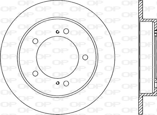 Open Parts BDA1504.10 - Discofreno www.autoricambit.com