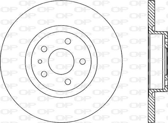 Open Parts BDA1661.10 - Discofreno www.autoricambit.com