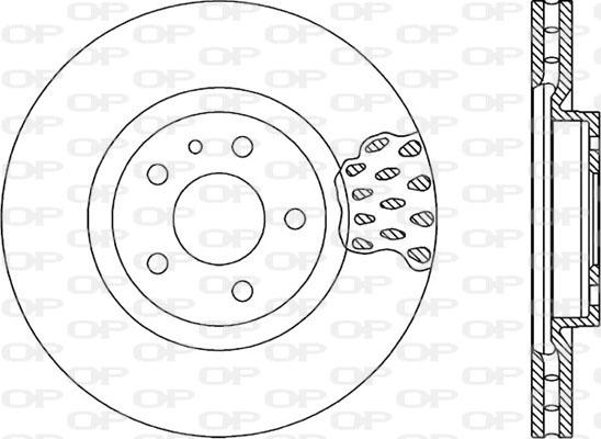 Open Parts BDA1017.20 - Discofreno www.autoricambit.com