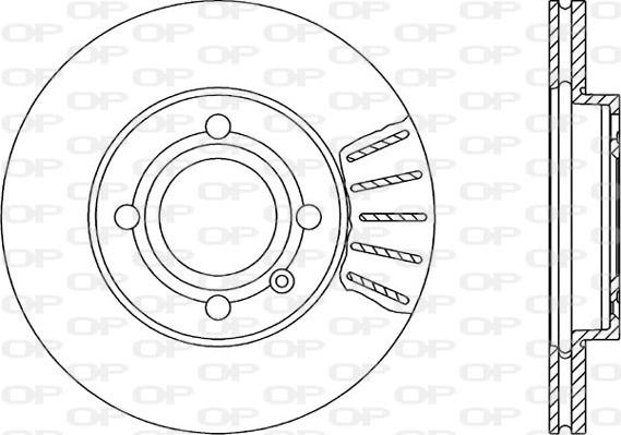 Open Parts BDA1027.20 - Discofreno www.autoricambit.com