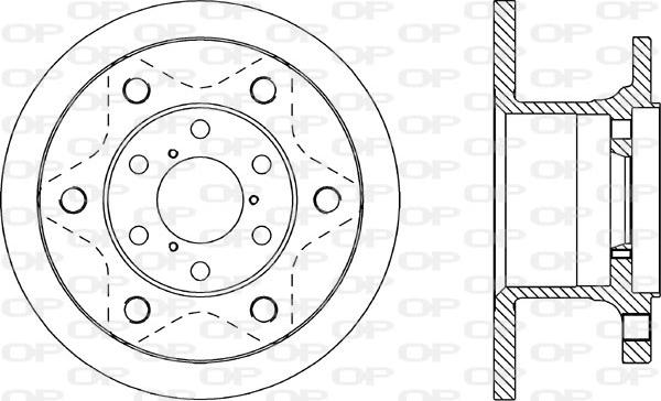 Open Parts BDA1132.10 - Discofreno www.autoricambit.com