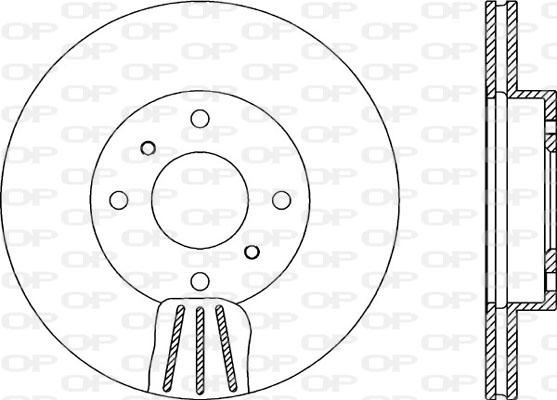 Open Parts BDA1885.20 - Discofreno www.autoricambit.com